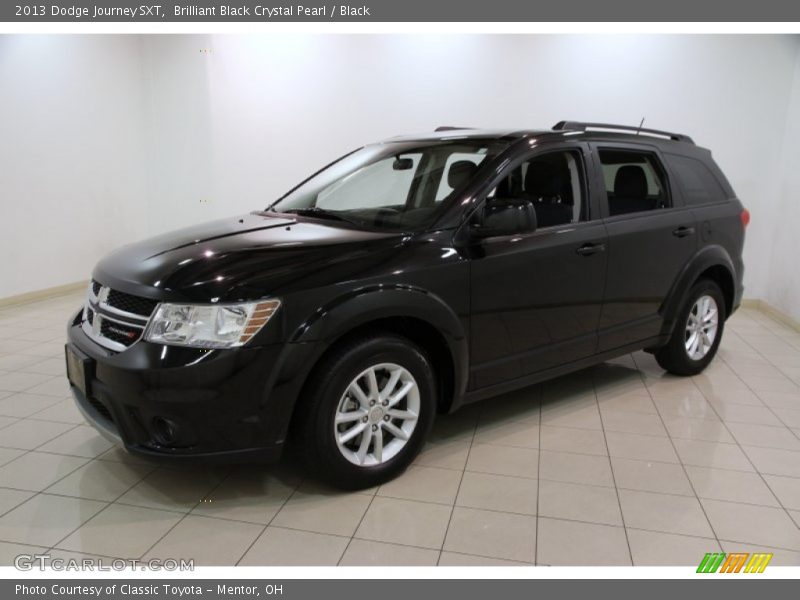 Brilliant Black Crystal Pearl / Black 2013 Dodge Journey SXT