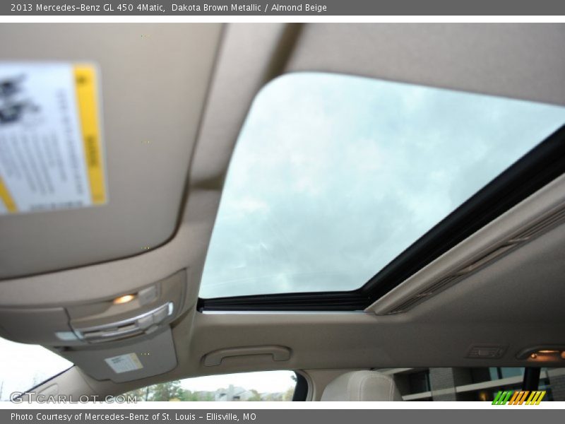 Dakota Brown Metallic / Almond Beige 2013 Mercedes-Benz GL 450 4Matic