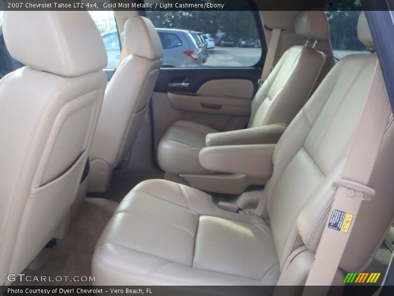 Gold Mist Metallic / Light Cashmere/Ebony 2007 Chevrolet Tahoe LTZ 4x4