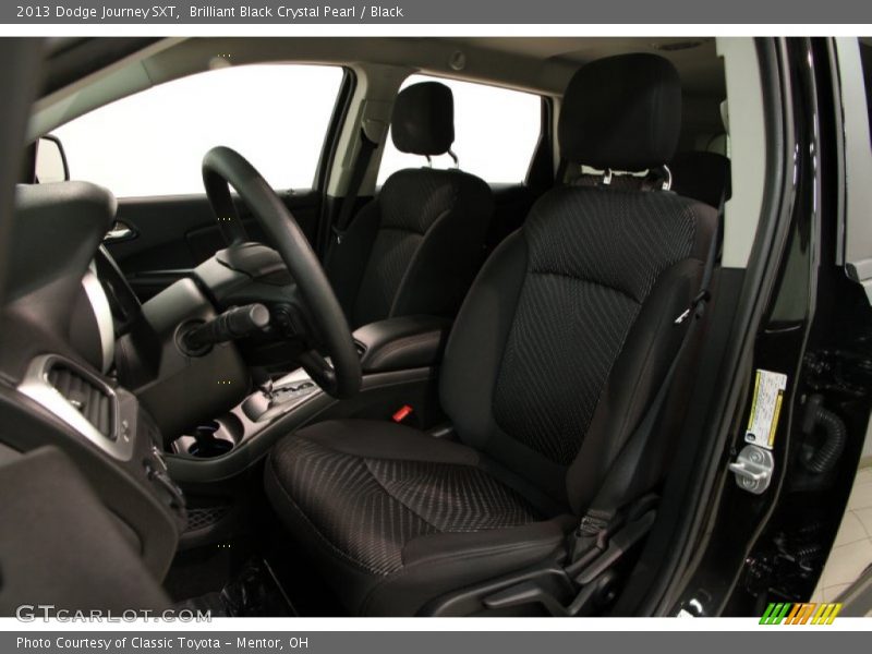 Brilliant Black Crystal Pearl / Black 2013 Dodge Journey SXT