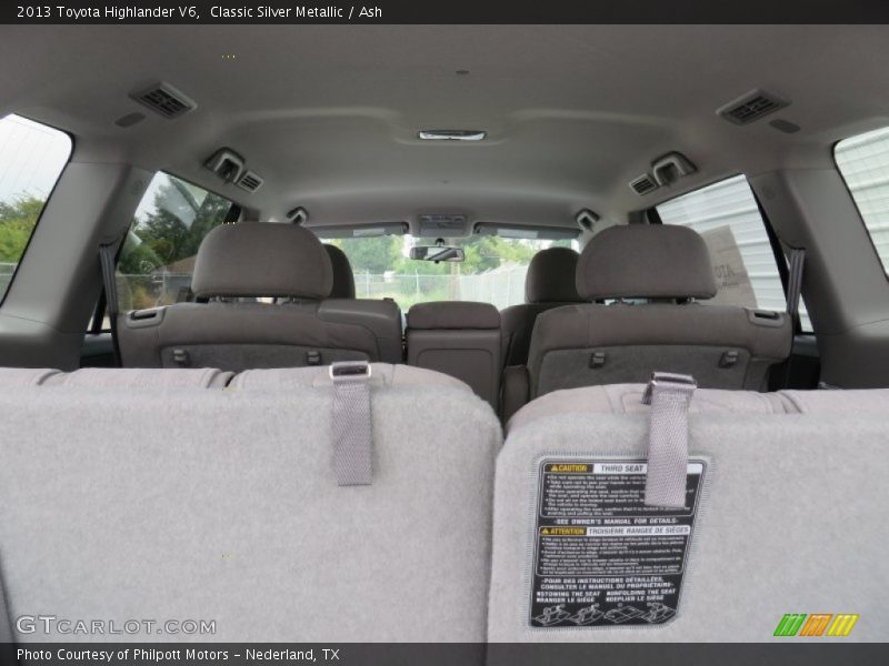 Classic Silver Metallic / Ash 2013 Toyota Highlander V6