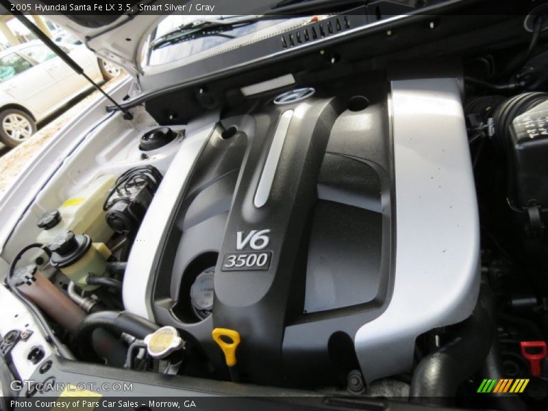 Smart Silver / Gray 2005 Hyundai Santa Fe LX 3.5