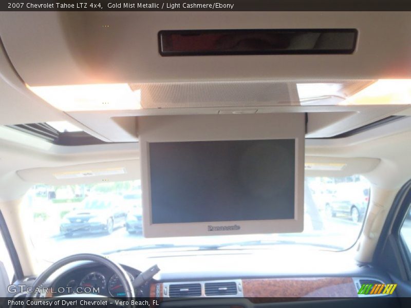 Gold Mist Metallic / Light Cashmere/Ebony 2007 Chevrolet Tahoe LTZ 4x4