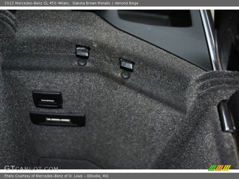 Dakota Brown Metallic / Almond Beige 2013 Mercedes-Benz GL 450 4Matic