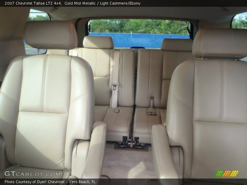 Gold Mist Metallic / Light Cashmere/Ebony 2007 Chevrolet Tahoe LTZ 4x4