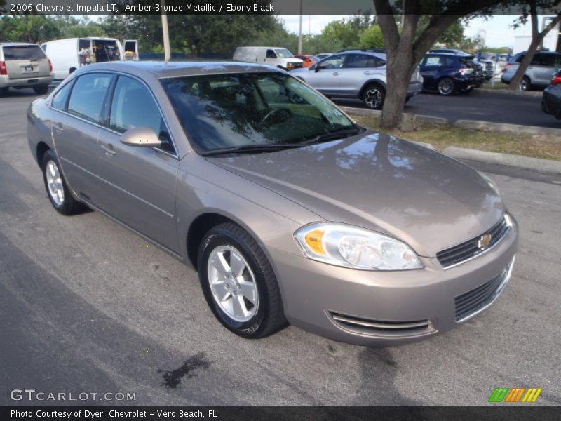 Amber Bronze Metallic / Ebony Black 2006 Chevrolet Impala LT