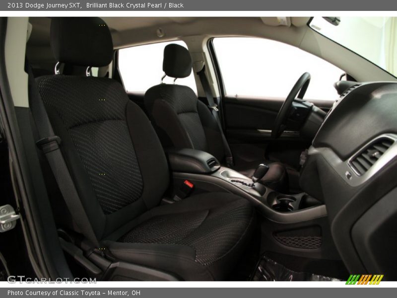 Brilliant Black Crystal Pearl / Black 2013 Dodge Journey SXT