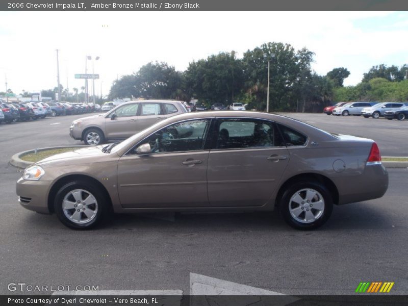 Amber Bronze Metallic / Ebony Black 2006 Chevrolet Impala LT