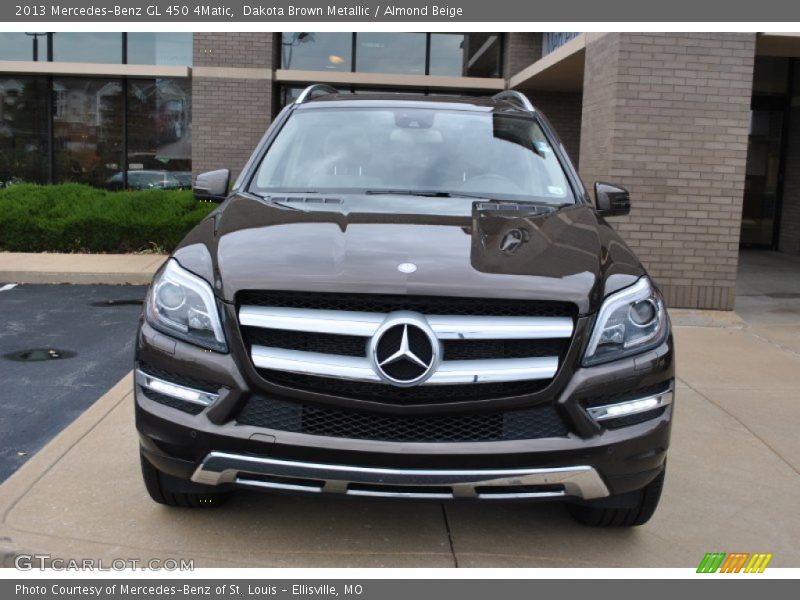 Dakota Brown Metallic / Almond Beige 2013 Mercedes-Benz GL 450 4Matic