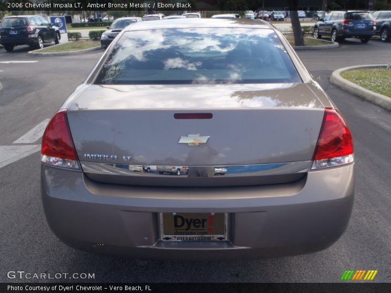 Amber Bronze Metallic / Ebony Black 2006 Chevrolet Impala LT