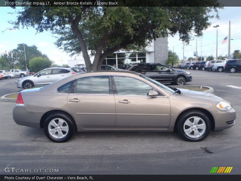 Amber Bronze Metallic / Ebony Black 2006 Chevrolet Impala LT