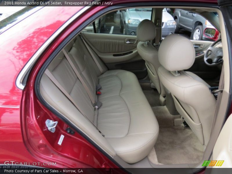 Firepepper Red Pearl / Ivory 2001 Honda Accord EX V6 Sedan