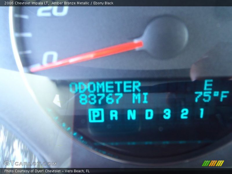 Amber Bronze Metallic / Ebony Black 2006 Chevrolet Impala LT