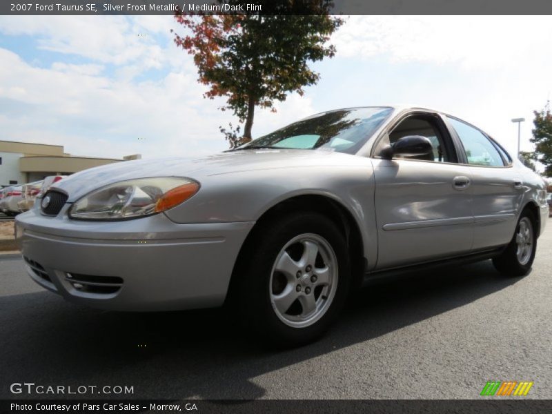 Silver Frost Metallic / Medium/Dark Flint 2007 Ford Taurus SE
