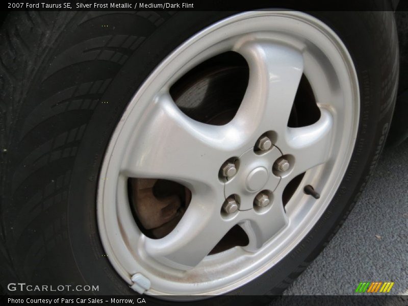 Silver Frost Metallic / Medium/Dark Flint 2007 Ford Taurus SE