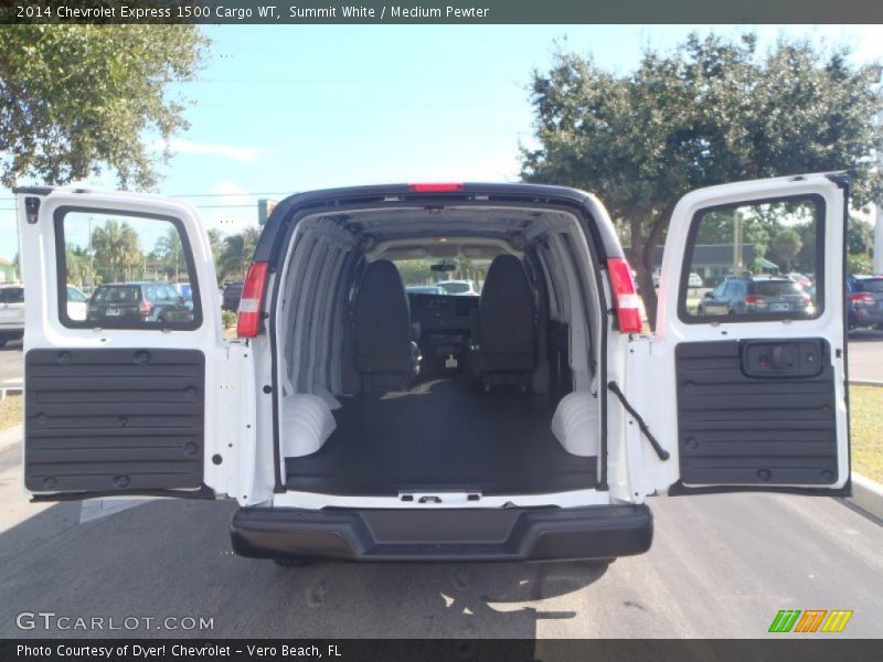 Summit White / Medium Pewter 2014 Chevrolet Express 1500 Cargo WT