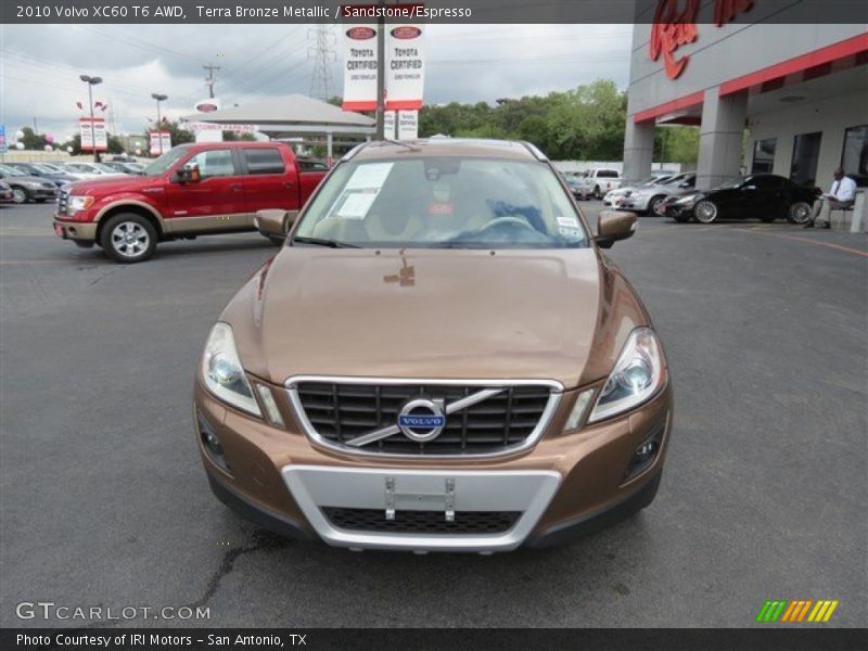 Terra Bronze Metallic / Sandstone/Espresso 2010 Volvo XC60 T6 AWD