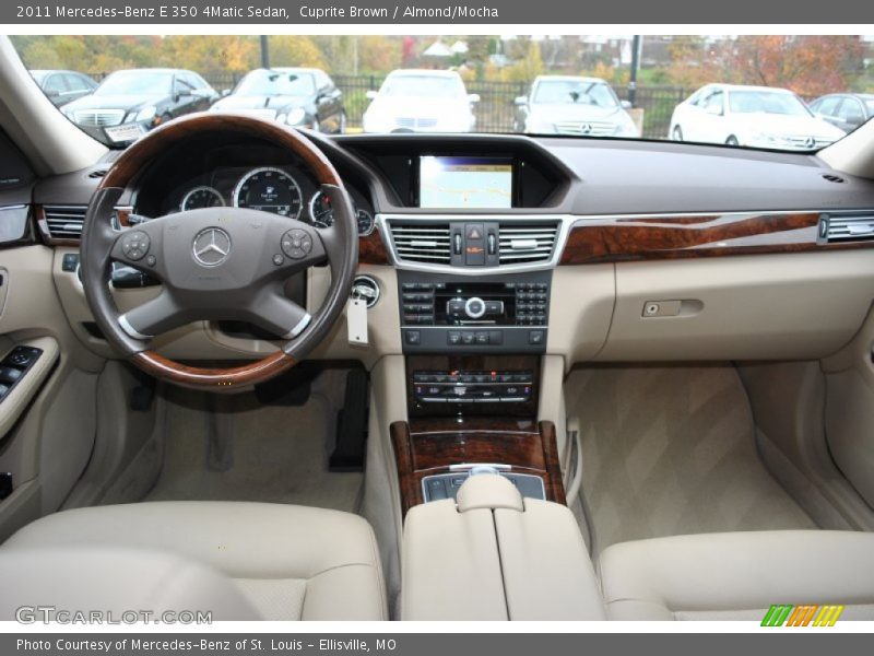 Cuprite Brown / Almond/Mocha 2011 Mercedes-Benz E 350 4Matic Sedan