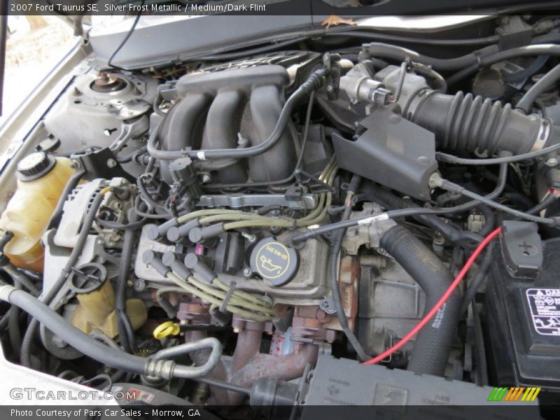 Silver Frost Metallic / Medium/Dark Flint 2007 Ford Taurus SE