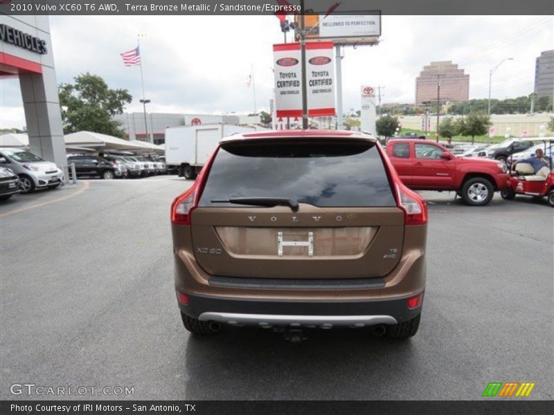 Terra Bronze Metallic / Sandstone/Espresso 2010 Volvo XC60 T6 AWD