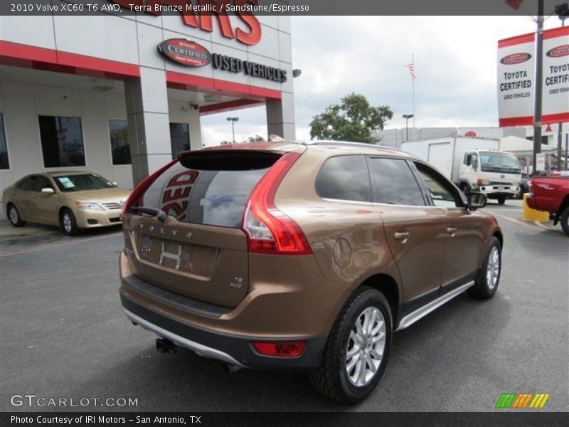 Terra Bronze Metallic / Sandstone/Espresso 2010 Volvo XC60 T6 AWD