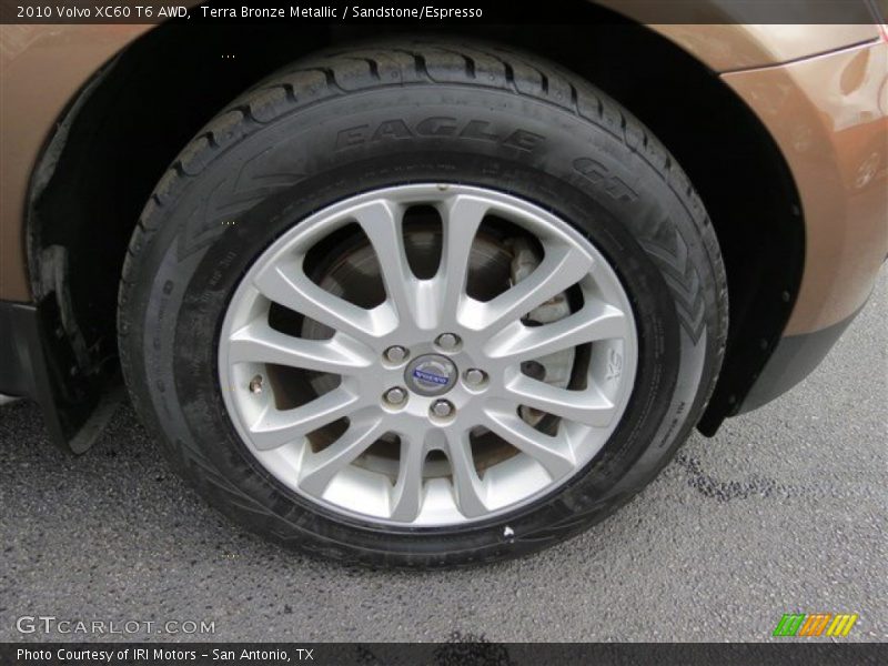 Terra Bronze Metallic / Sandstone/Espresso 2010 Volvo XC60 T6 AWD