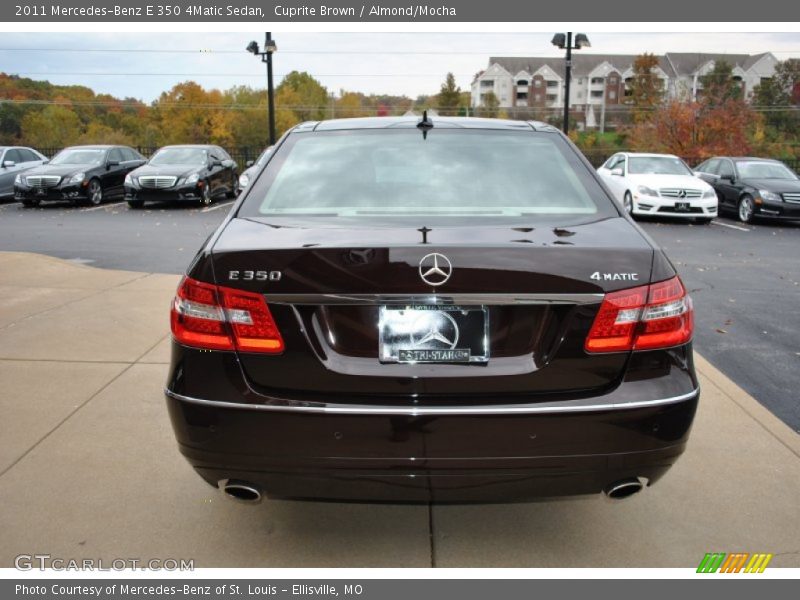 Cuprite Brown / Almond/Mocha 2011 Mercedes-Benz E 350 4Matic Sedan