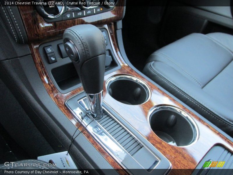 Crystal Red Tintcoat / Ebony 2014 Chevrolet Traverse LTZ AWD