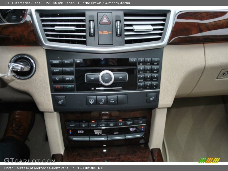 Cuprite Brown / Almond/Mocha 2011 Mercedes-Benz E 350 4Matic Sedan