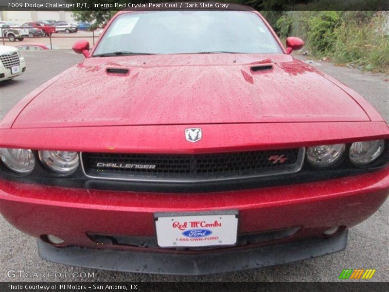 Inferno Red Crystal Pearl Coat / Dark Slate Gray 2009 Dodge Challenger R/T
