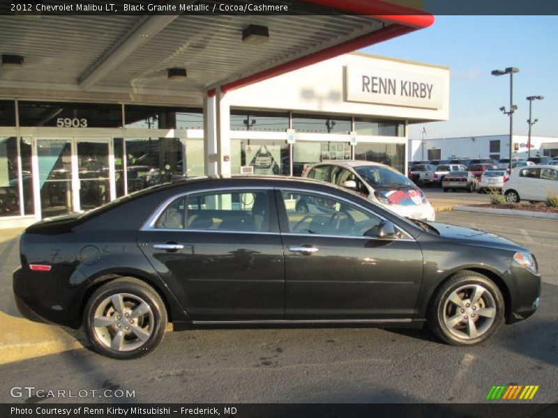 Black Granite Metallic / Cocoa/Cashmere 2012 Chevrolet Malibu LT