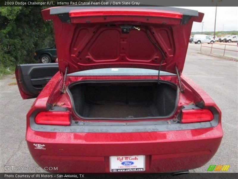 Inferno Red Crystal Pearl Coat / Dark Slate Gray 2009 Dodge Challenger R/T