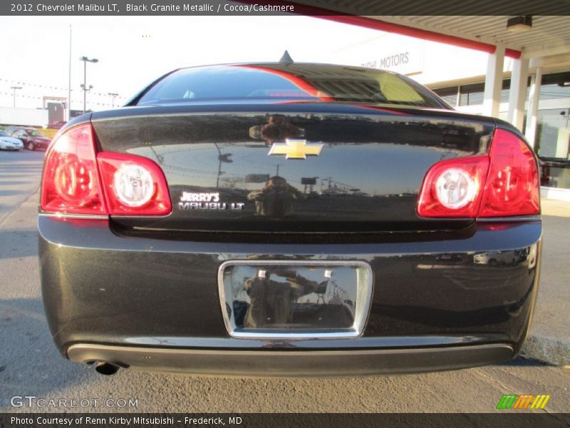 Black Granite Metallic / Cocoa/Cashmere 2012 Chevrolet Malibu LT