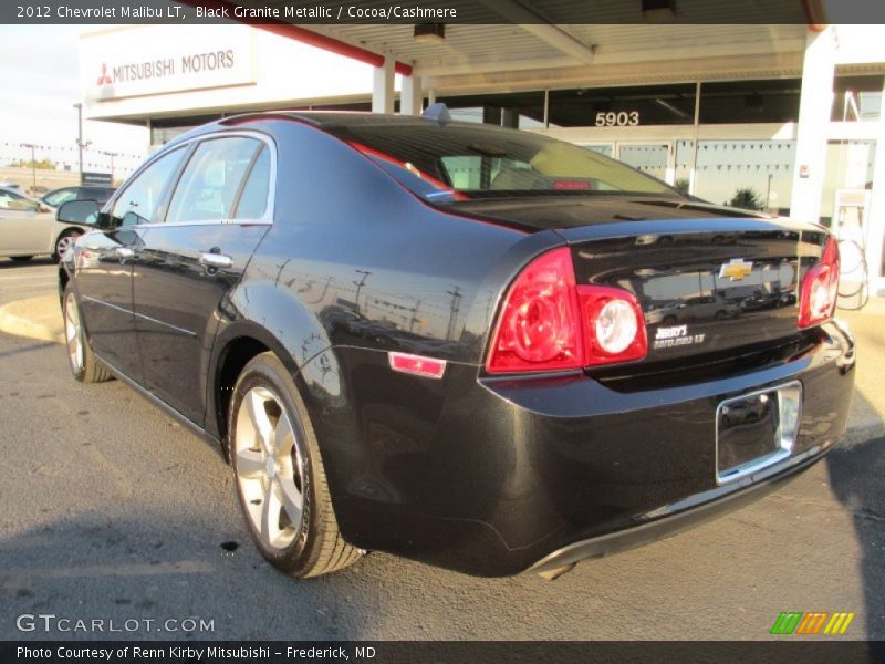 Black Granite Metallic / Cocoa/Cashmere 2012 Chevrolet Malibu LT