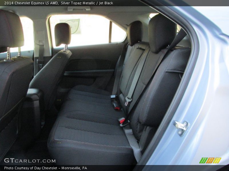 Silver Topaz Metallic / Jet Black 2014 Chevrolet Equinox LS AWD