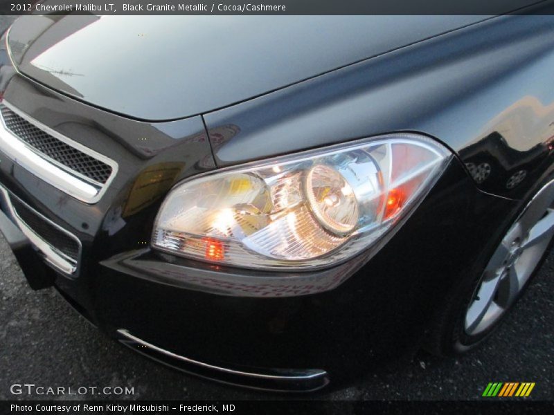Black Granite Metallic / Cocoa/Cashmere 2012 Chevrolet Malibu LT