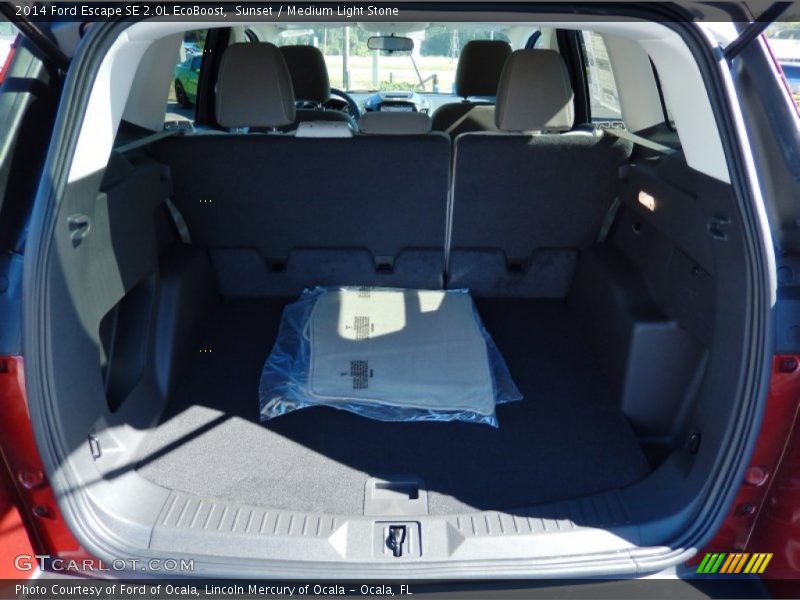 Sunset / Medium Light Stone 2014 Ford Escape SE 2.0L EcoBoost