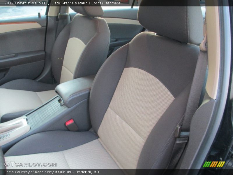 Black Granite Metallic / Cocoa/Cashmere 2012 Chevrolet Malibu LT