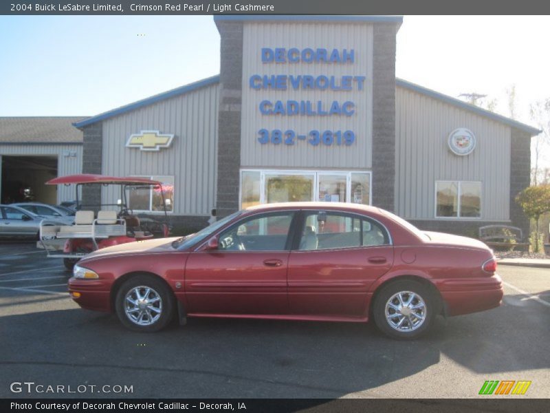 Crimson Red Pearl / Light Cashmere 2004 Buick LeSabre Limited