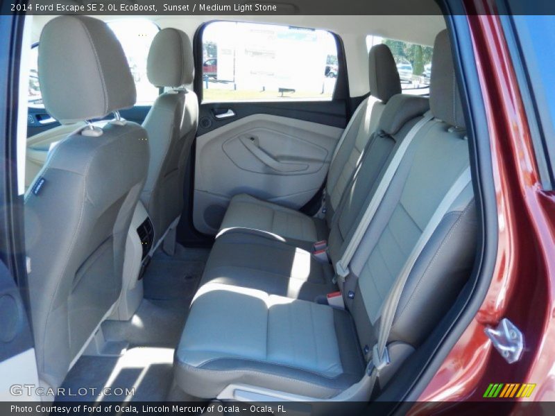 Sunset / Medium Light Stone 2014 Ford Escape SE 2.0L EcoBoost