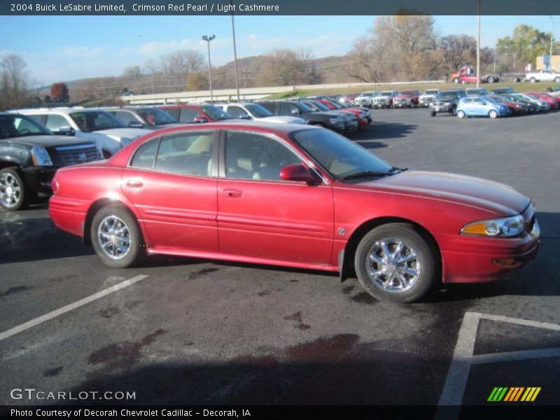 Crimson Red Pearl / Light Cashmere 2004 Buick LeSabre Limited