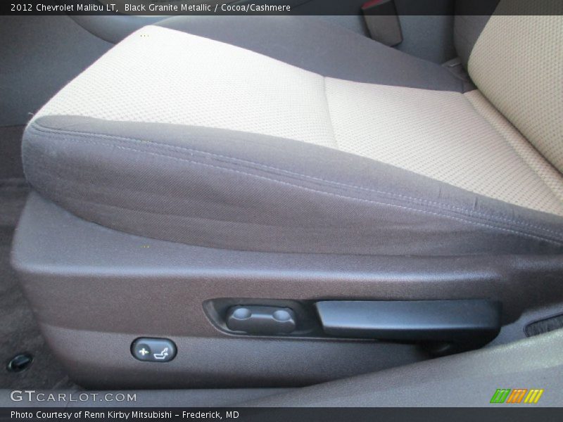 Black Granite Metallic / Cocoa/Cashmere 2012 Chevrolet Malibu LT