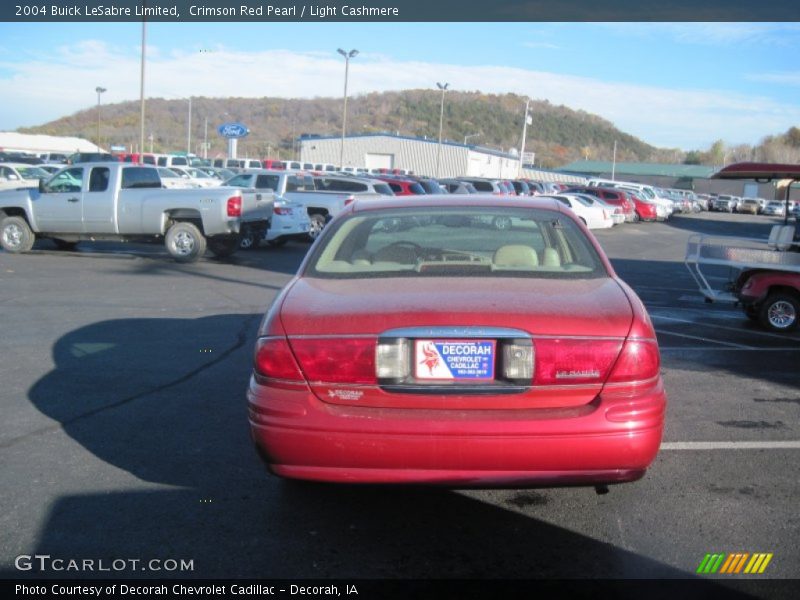 Crimson Red Pearl / Light Cashmere 2004 Buick LeSabre Limited