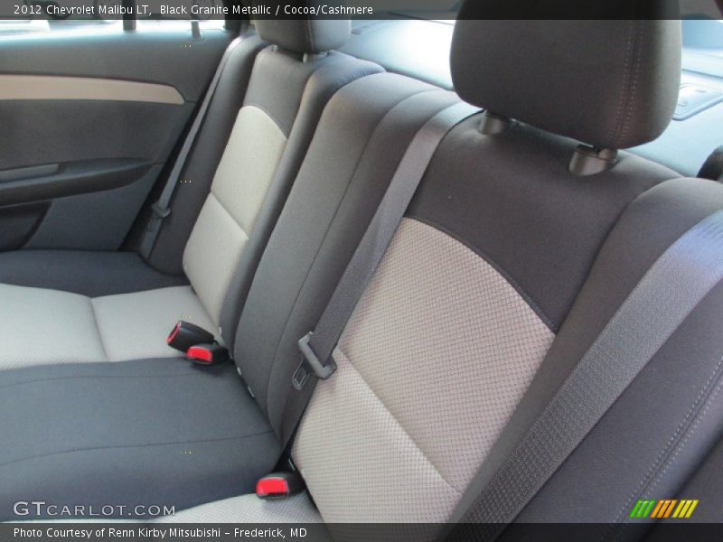 Black Granite Metallic / Cocoa/Cashmere 2012 Chevrolet Malibu LT