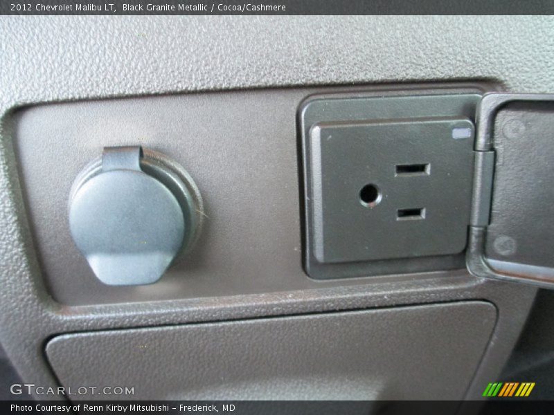 Black Granite Metallic / Cocoa/Cashmere 2012 Chevrolet Malibu LT