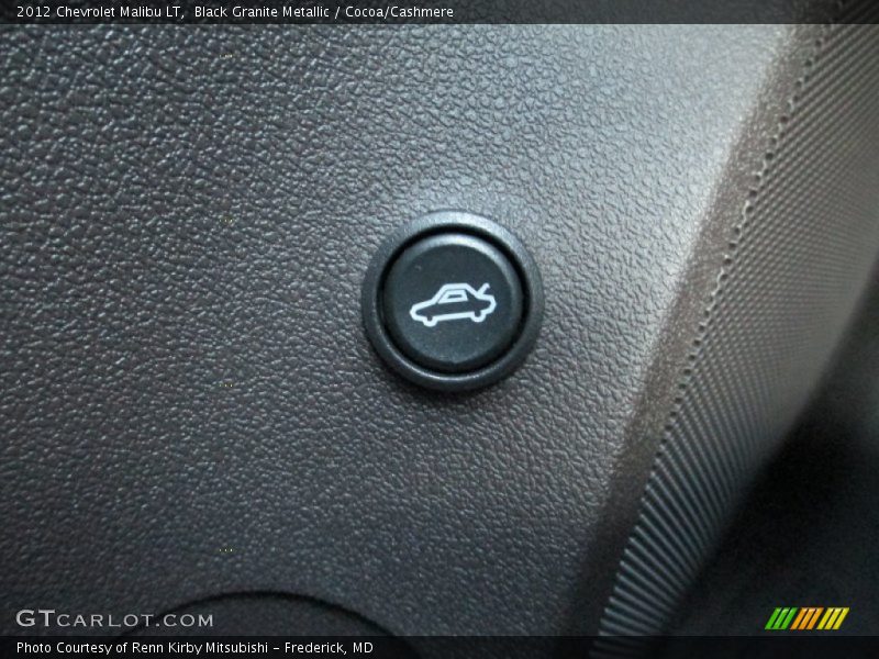 Black Granite Metallic / Cocoa/Cashmere 2012 Chevrolet Malibu LT