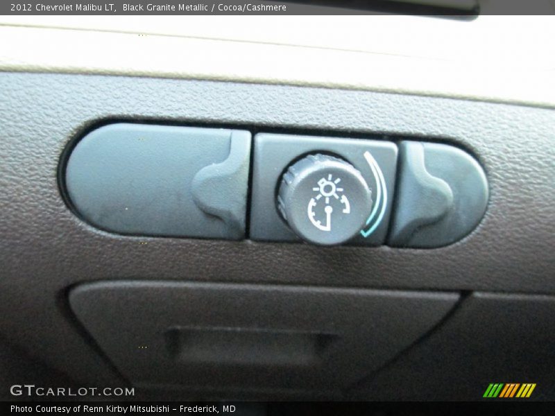 Black Granite Metallic / Cocoa/Cashmere 2012 Chevrolet Malibu LT