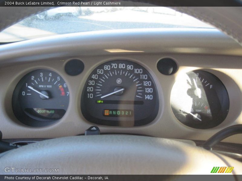 Crimson Red Pearl / Light Cashmere 2004 Buick LeSabre Limited