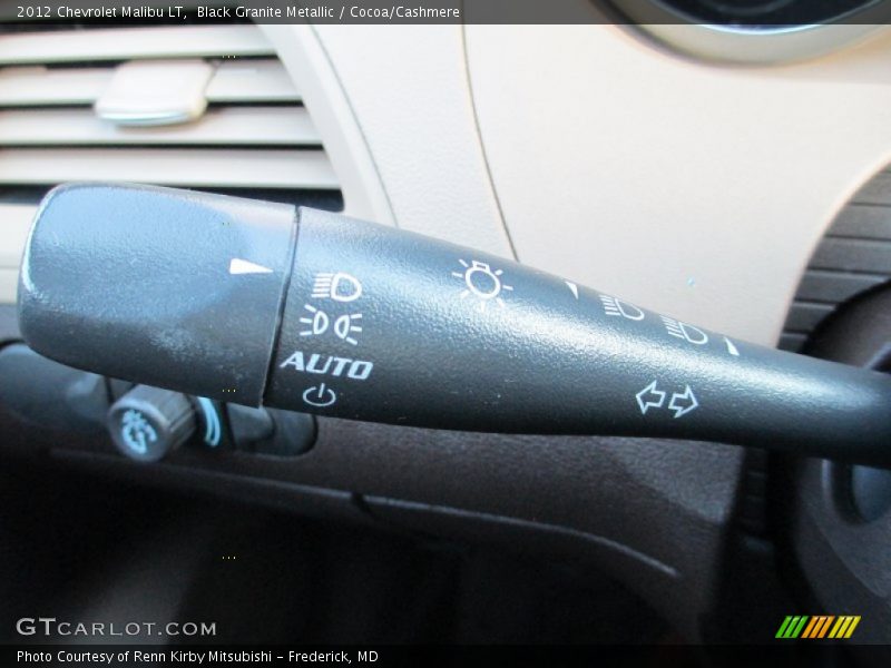 Black Granite Metallic / Cocoa/Cashmere 2012 Chevrolet Malibu LT