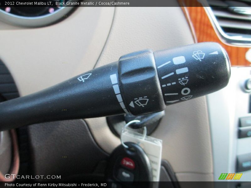 Black Granite Metallic / Cocoa/Cashmere 2012 Chevrolet Malibu LT